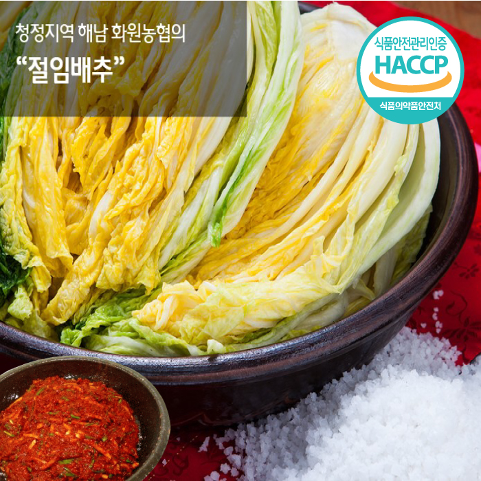 절임배추 10kg(HACCP)+양념3.5kg(전라식)