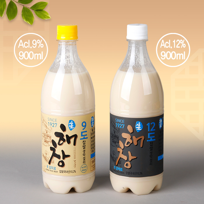 해창9도 생막걸리 900ml*6병